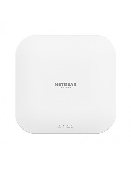 NETGEAR Insight Cloud Managed WiFi 6 AX3600 Dual Band Access Point (WAX620) 3600 Mbit s Blanco Energía sobre Ethernet (PoE)