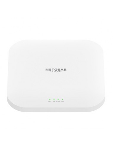 NETGEAR Insight Cloud Managed WiFi 6 AX3600 Dual Band Access Point (WAX620) 3600 Mbit s Blanco Energía sobre Ethernet (PoE)