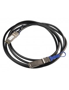 Mikrotik XQ+DA0003 cable infiniBanc 3 m QSFP+ to QSFP+   QSFP28 to QSFP28 Negro