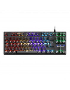 Mars Gaming MKXTKLBES Teclado Mecánico Ultra-compacto TKL RGB Reposamuñecas Switch OUTEMU SQ Azul Idioma Español 2