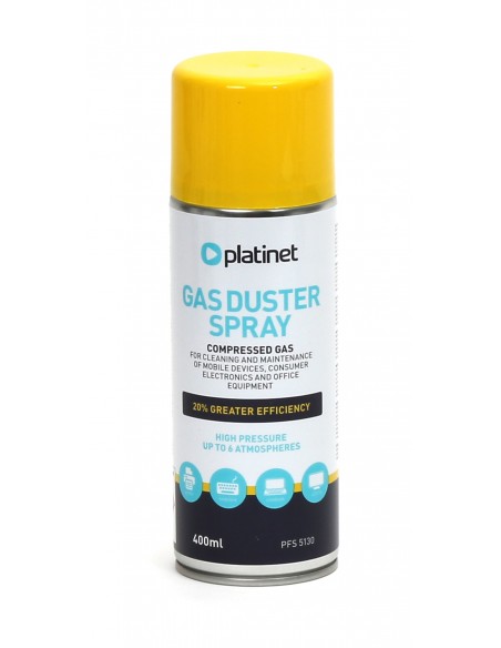 Platinet PFS5130 limpiador de aire comprimido 400 ml
