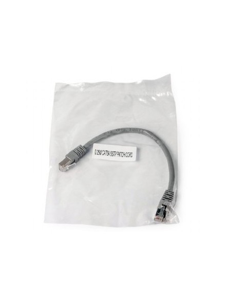 Gembird PP6A-LSZHCU-0.25M cable de red Gris 0,25 m Cat6a S FTP (S-STP)