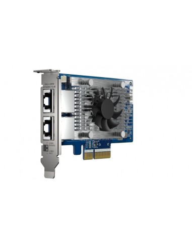 QNAP QXG-10G2T-X710 adaptador y tarjeta de red Interno Ethernet 1000 Mbit s