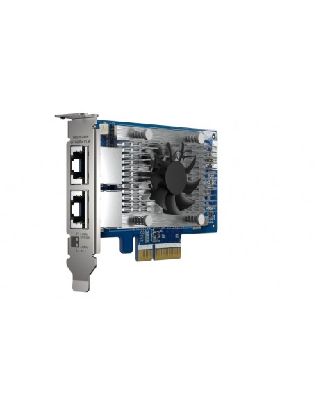 QNAP QXG-10G2T-X710 adaptador y tarjeta de red Interno Ethernet 1000 Mbit s