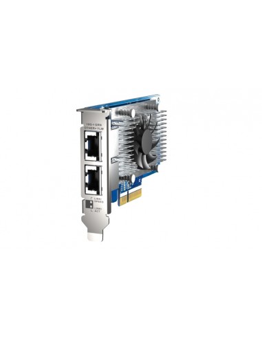 QNAP QXG-10G2T-X710 adaptador y tarjeta de red Interno Ethernet 1000 Mbit s