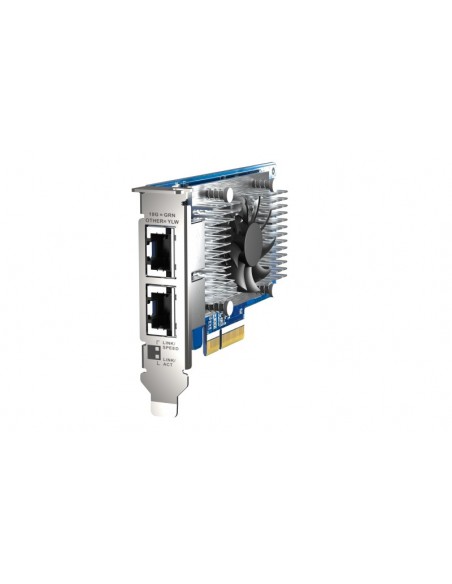 QNAP QXG-10G2T-X710 adaptador y tarjeta de red Interno Ethernet 1000 Mbit s