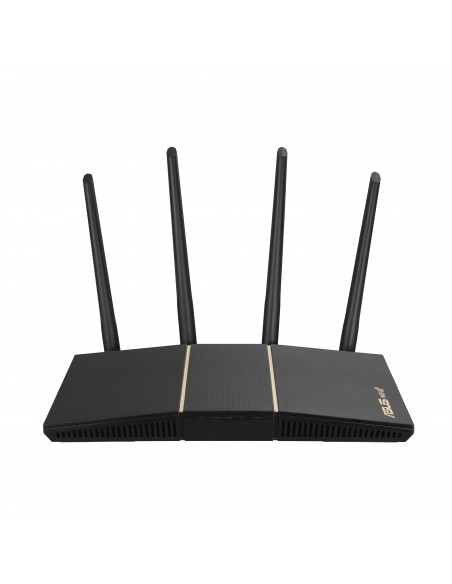 ASUS RT-AX57 router inalámbrico Gigabit Ethernet Doble banda (2,4 GHz   5 GHz) Negro