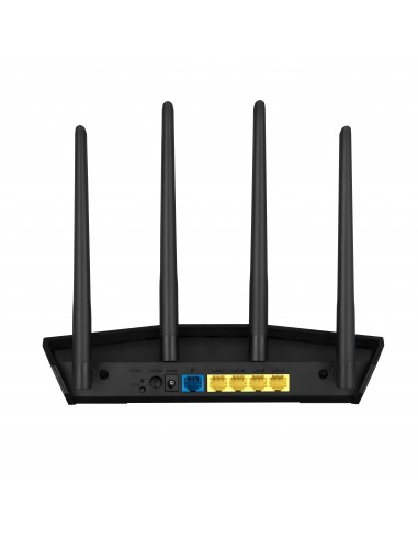 ASUS RT-AX57 router inalámbrico Gigabit Ethernet Doble banda (2,4 GHz   5 GHz) Negro