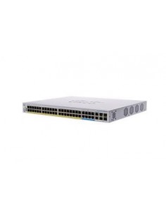 Cisco CBS350 Gestionado L3 Gigabit Ethernet (10 100 1000) Energía sobre Ethernet (PoE) 1U Negro, Gris