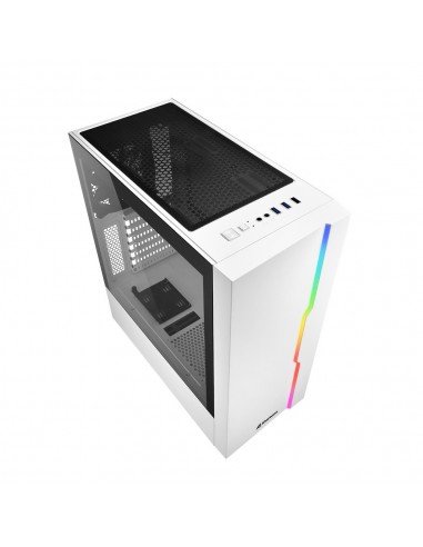 Sharkoon RGB Slider Midi Tower Blanco