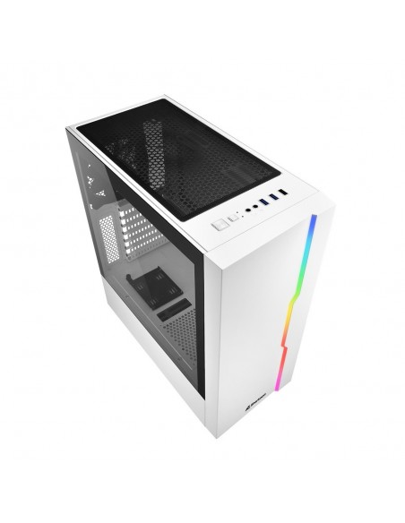 Sharkoon RGB Slider Midi Tower Blanco