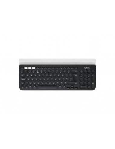 Logitech K780 Multi-Device Wireless Keyboard teclado RF Wireless + Bluetooth QWERTY Italiano Gris, Blanco