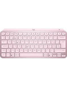 Logitech MX Keys Mini teclado RF Wireless + Bluetooth QWERTZ Suizo Rosa