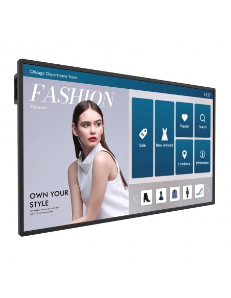 BenQ IL5501 Panel plano interactivo 139,7 cm (55") LCD 400 cd   m² 4K Ultra HD Negro Procesador incorporado Android 8.0