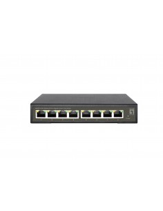 LevelOne GES-2108 switch Gestionado L2 Gigabit Ethernet (10 100 1000) Negro