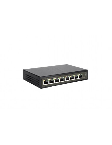 LevelOne GES-2108 switch Gestionado L2 Gigabit Ethernet (10 100 1000) Negro