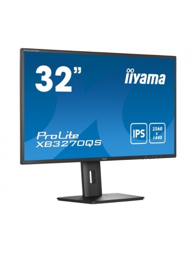 iiyama ProLite XB3270QS-B5 pantalla para PC 80 cm (31.5") 2560 x 1440 Pixeles Wide Quad HD LED Negro