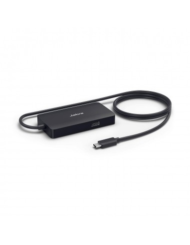 Jabra 14207-58 hub de interfaz USB 3.2 Gen 1 (3.1 Gen 1) Type-C Negro