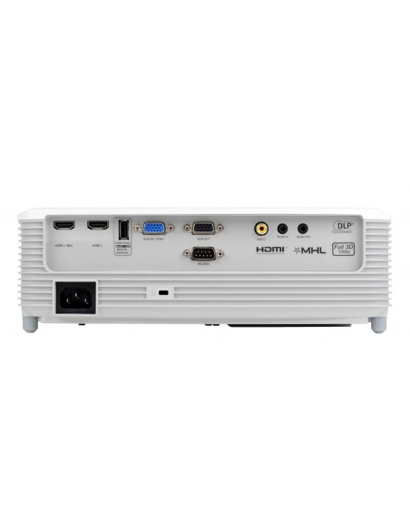 Optoma EH338 videoproyector Proyector de alcance estándar 3800 lúmenes ANSI DLP 1080p (1920x1080) 3D Plata
