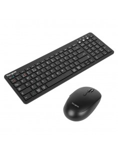 Targus BUS0421UK teclado Ratón incluido RF Wireless + Bluetooth QWERTY Inglés internacional Negro