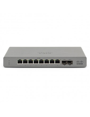 Cisco Meraki GS110 Gestionado Gigabit Ethernet (10 100 1000) Gris