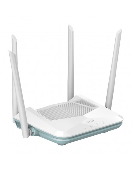 D-Link R15 router inalámbrico Gigabit Ethernet Doble banda (2,4 GHz   5 GHz) Blanco