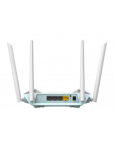 D-Link R15 router inalámbrico Gigabit Ethernet Doble banda (2,4 GHz   5 GHz) Blanco