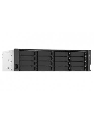 QNAP TS-1673AU-RP-16G servidor de almacenamiento NAS Bastidor (3U) Ethernet Negro, Gris V1500B