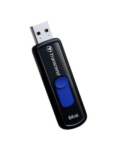 Transcend JetFlash elite JetFlash 760, 64GB unidad flash USB USB tipo A 3.2 Gen 1 (3.1 Gen 1) Negro, Azul