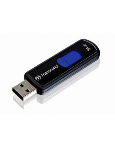 Transcend JetFlash elite JetFlash 760, 64GB unidad flash USB USB tipo A 3.2 Gen 1 (3.1 Gen 1) Negro, Azul