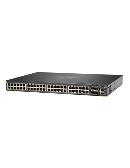 Aruba 6300F 48-port 1GbE Class 4 PoE & 4-port SFP56 Gestionado L3 Gigabit Ethernet (10 100 1000) Energía sobre Ethernet (PoE)