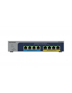 NETGEAR 8-port Ultra60 PoE++ Multi-Gigabit (2.5G) Ethernet Plus Switch Gestionado L2 L3 2.5G Ethernet (100 1000 2500) Energía