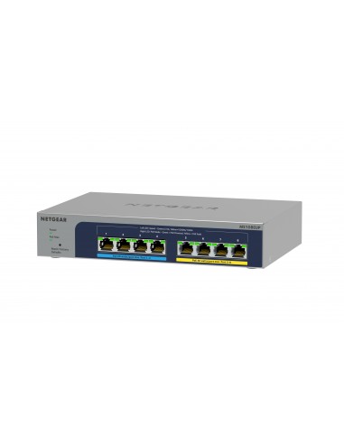 NETGEAR 8-port Ultra60 PoE++ Multi-Gigabit (2.5G) Ethernet Plus Switch Gestionado L2 L3 2.5G Ethernet (100 1000 2500) Energía