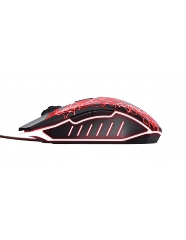 Trust GXT 105X Izza ratón Ambidextro USB tipo A Óptico 4000 DPI