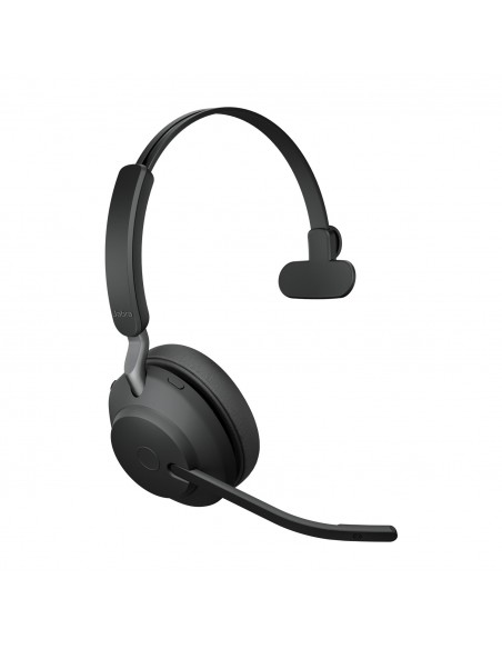 Jabra Evolve2 65, UC Mono Auriculares Inalámbrico Diadema Oficina Centro de llamadas USB tipo A Bluetooth Negro
