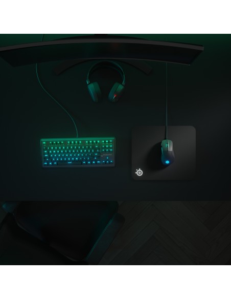 Steelseries QCK Alfombrilla de ratón para juegos Negro