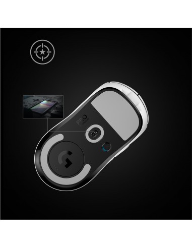 Logitech G Pro X Superlight ratón mano derecha RF inalámbrico 25600 DPI