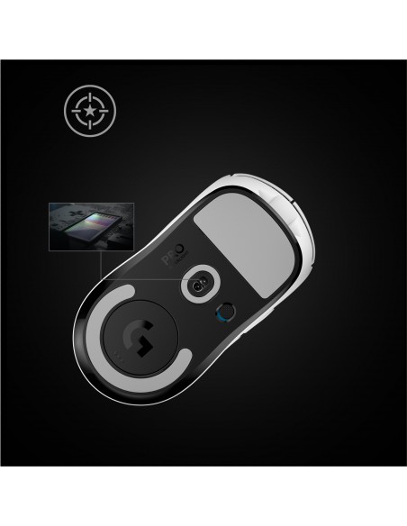 Logitech G Pro X Superlight ratón mano derecha RF inalámbrico 25600 DPI Logitech G Pro X Superlight ratón mano derecha RF inalámbrico 25600 DPI