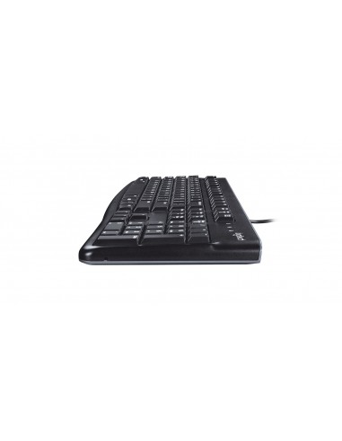 Logitech K120 Corded Keyboard teclado USB QWERTY Español Negro