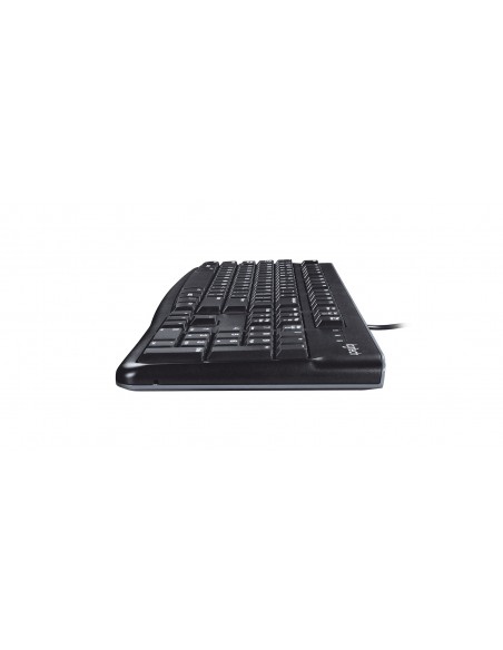 Logitech K120 Corded Keyboard teclado USB QWERTY Español Negro