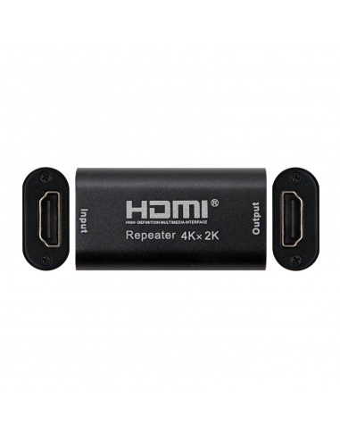 Nanocable Repetidor HDMI, A H-A H, Negro