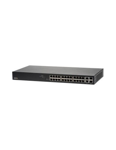 Axis 01192-002 switch Gestionado Gigabit Ethernet (10 100 1000) Energía sobre Ethernet (PoE) Negro