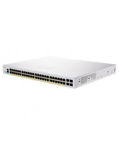 Cisco CBS350-48FP-4G-EU switch Gestionado L2 L3 Gigabit Ethernet (10 100 1000) Plata