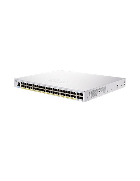 Cisco CBS350-48FP-4G-EU switch Gestionado L2 L3 Gigabit Ethernet (10 100 1000) Plata