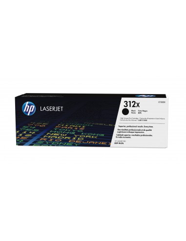 HP Cartucho de tóner de alta capacidad 312X negro para LaserJet