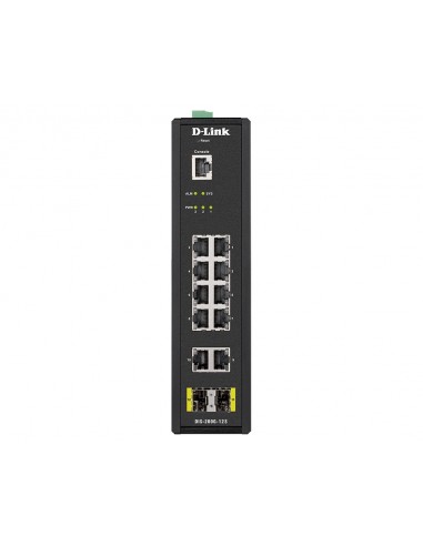 D-Link DIS-200G-12S switch Gestionado L2 Gigabit Ethernet (10 100 1000) Negro