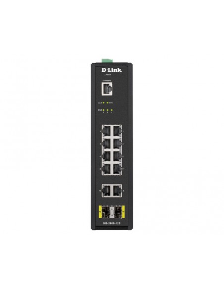 D-Link DIS-200G-12S switch Gestionado L2 Gigabit Ethernet (10 100 1000) Negro