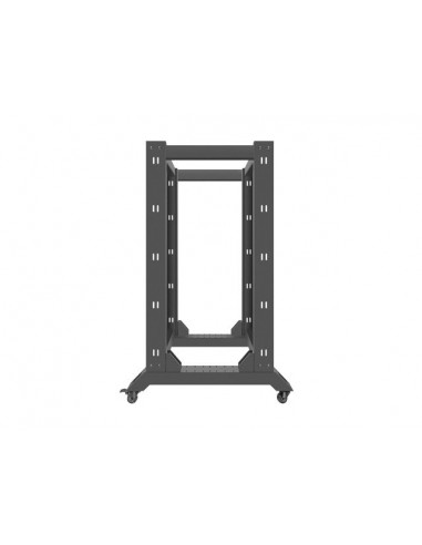 Lanberg OR01-6822-B armario rack 22U Rack o bastidor independiente Negro
