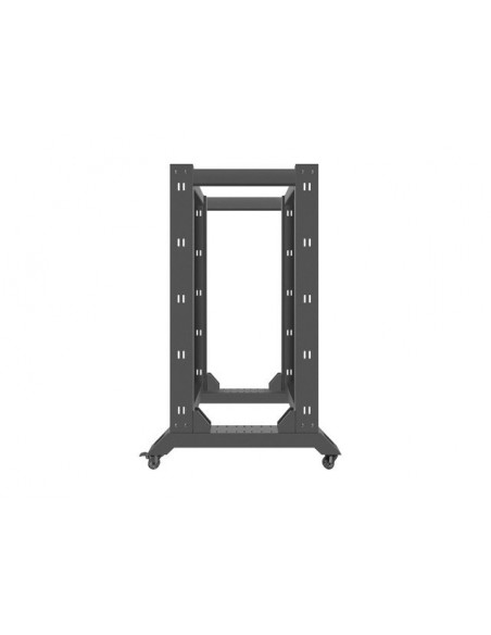 Lanberg OR01-6822-B armario rack 22U Rack o bastidor independiente Negro