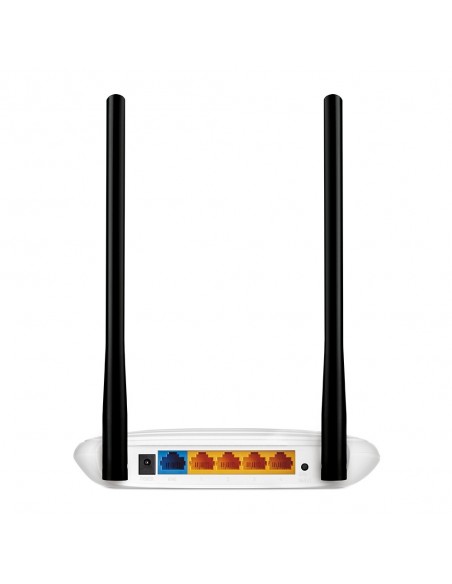 TP-Link TL-WR841N router inalámbrico Ethernet rápido Banda única (2,4 GHz) Negro, Blanco